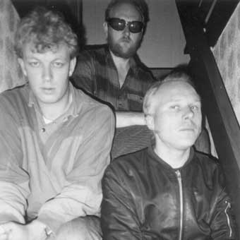 O.R.D.U.C. in 1988, from left to right: Hans Paus, Nico Selen and Andries D. Eker